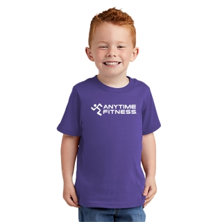 Toddler Core Cotton Tee Purple