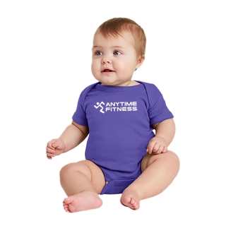 Infant Rib Onesie Purple