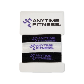Custom Hair Ties 3 Pack Black